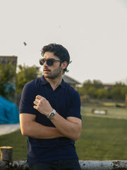 Premium Polo - Navy Blue