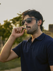 Premium Polo - Navy Blue