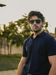 Premium Polo - Navy Blue