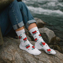 Tattoo Heart Socks