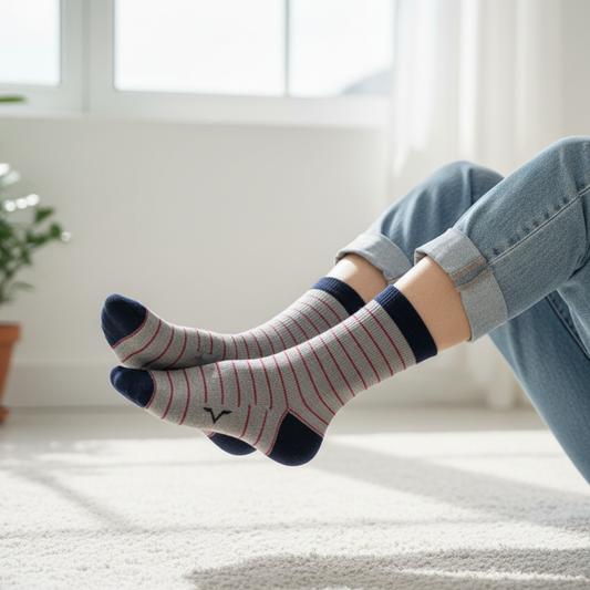 Minimal Stripe Socks
