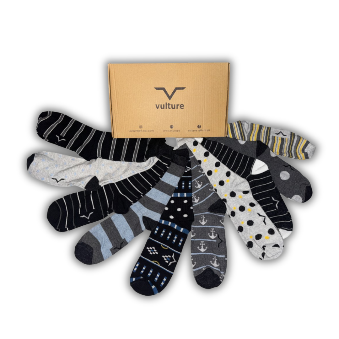 Men's Pack of 10 Crew Length Socks