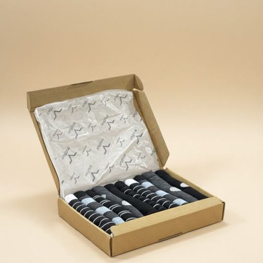 Men's Pack of 10 Crew Length Socks