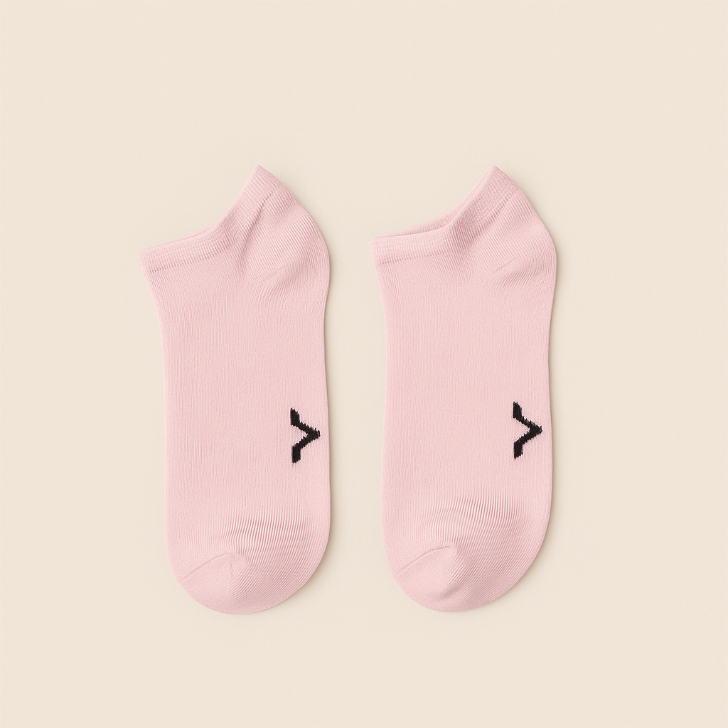 Peach Blossom Ankle Socks