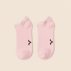 Peach Blossom Ankle Socks