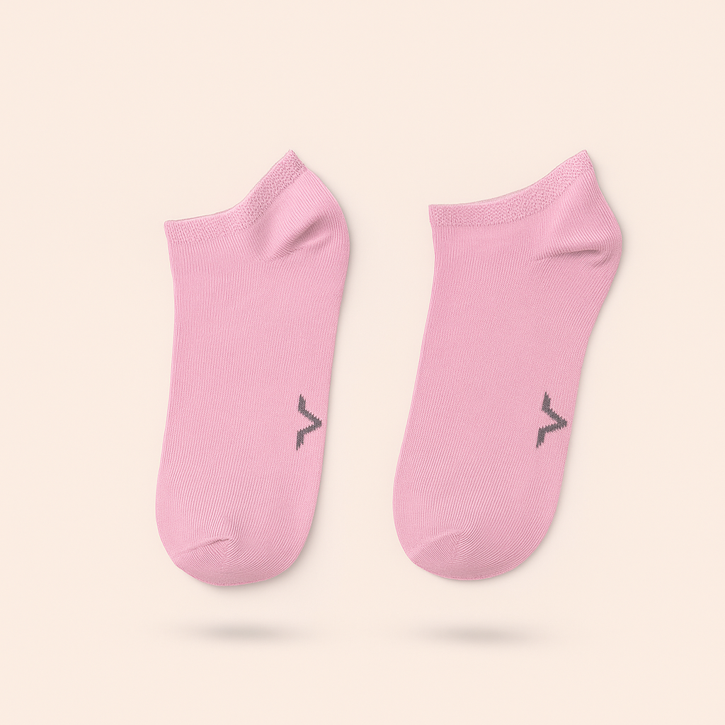 Baby Pink Ankle Socks