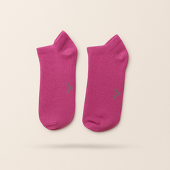 Berry Rose Ankle Socks