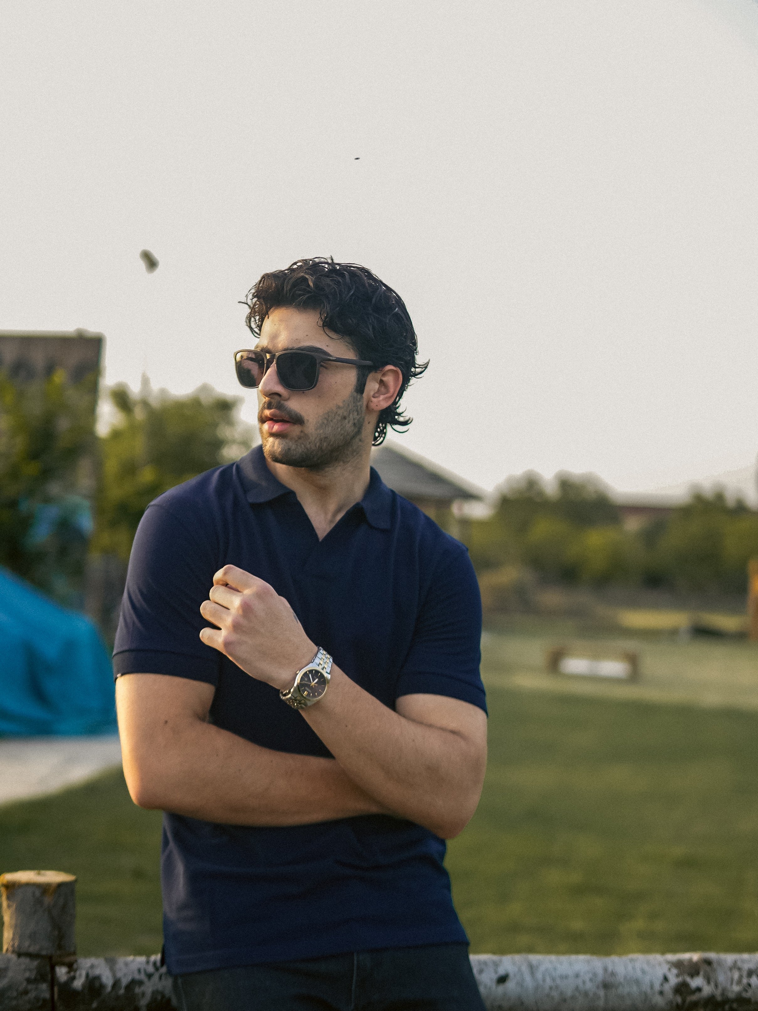 Premium Polo - Navy Blue