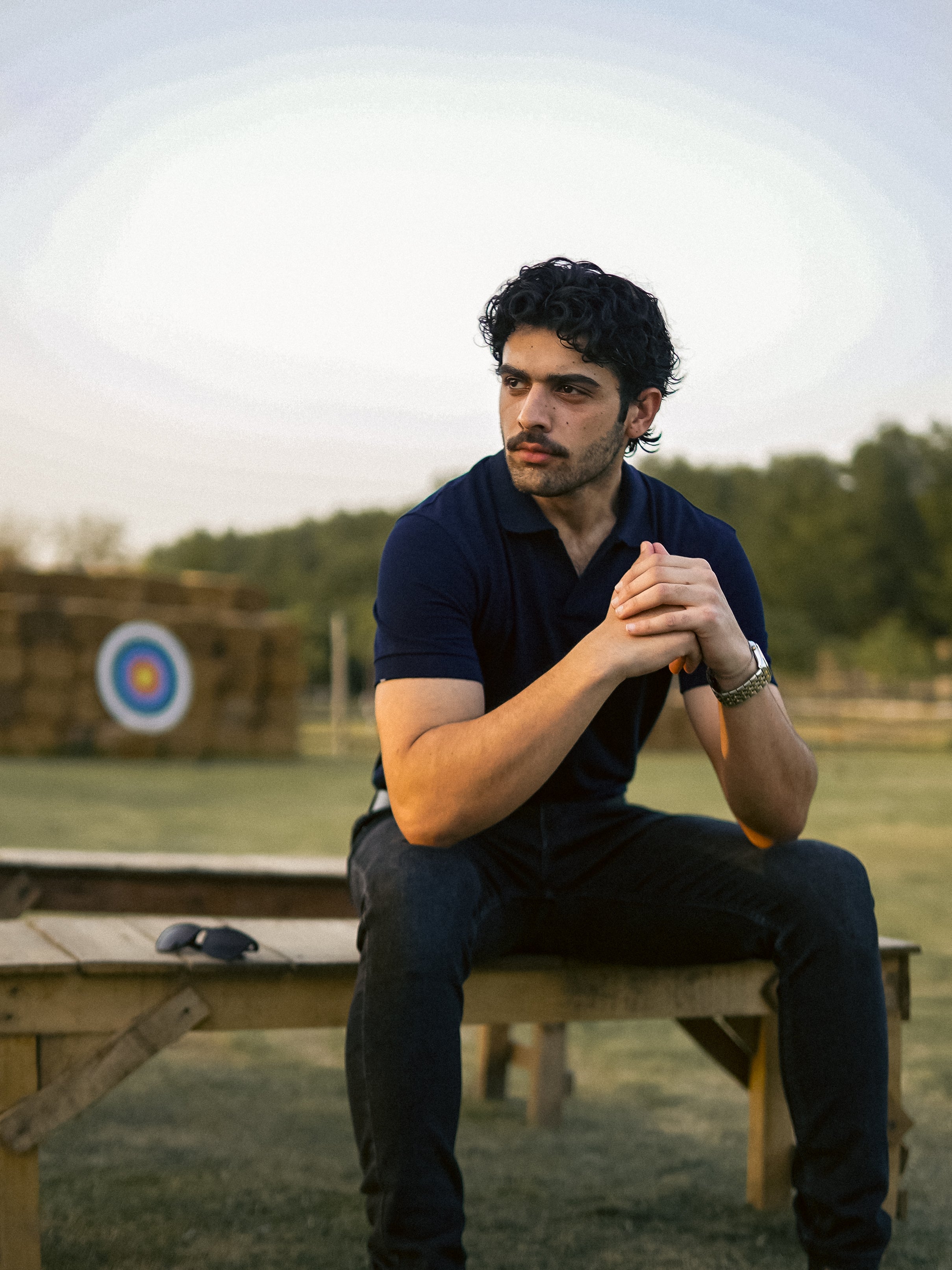 Premium Polo - Navy Blue